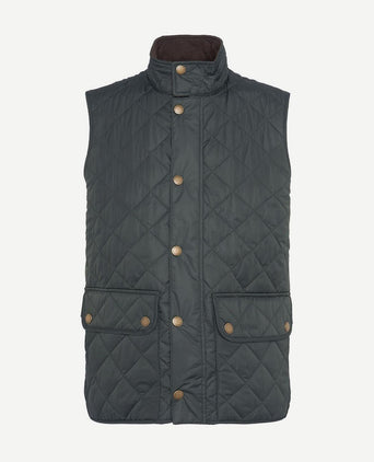 Barbour new lowerdale gilet sage groen