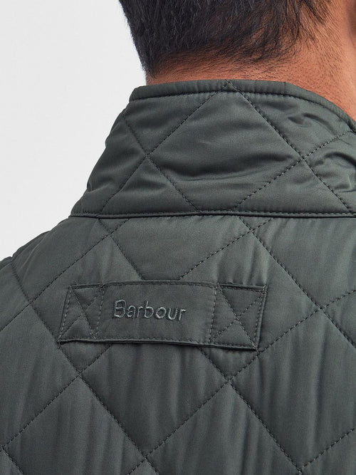 Barbour new lowerdale gilet sage groen
