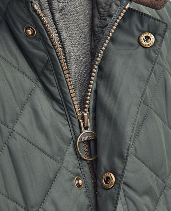 New lowerdale gilet sage groen