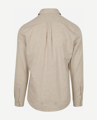 Shirt nelson tailored stone beige