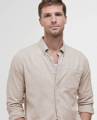 Shirt nelson tailored stone beige