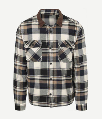 Barbour overshirt ruit grasmoor donkerblauw | Regular-fit Barbour overshirt ruit grasmoor donkerblauw | Regular-fit