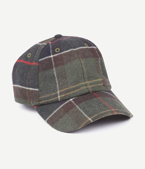Barbour pet galingtale tartan ruit wolmix groen