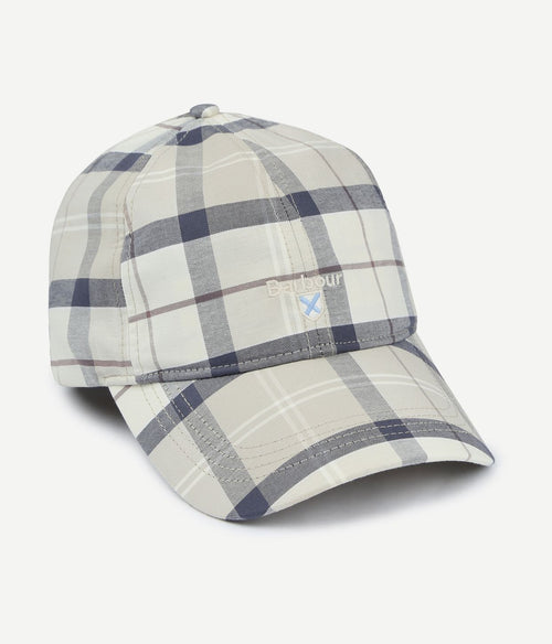 Pet tartan ruit ecru