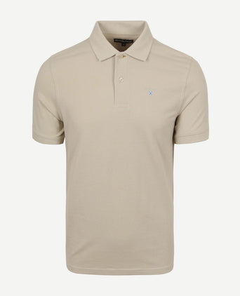 Pique polo beige