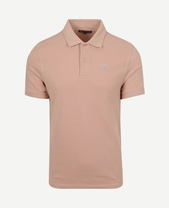 Pique polo lichtroze