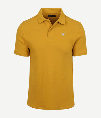 Pique polo ochre geel Pique polo ochre geel