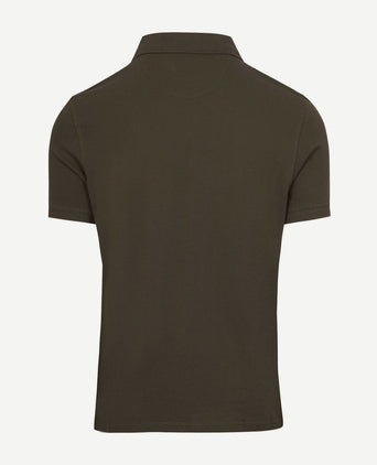 Basic polo legergroen