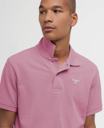 Pique polo true roze