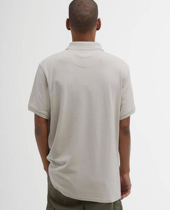 Pique polo beige