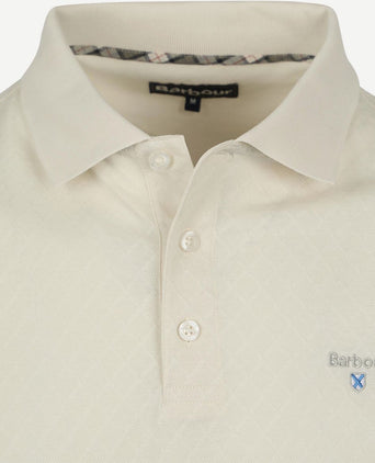 Barbour polo sutton tailored antique white
