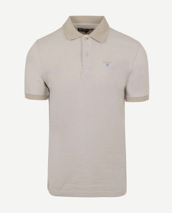 Barbour poloshirt beige