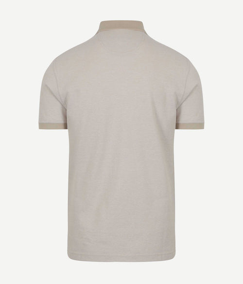 Barbour poloshirt beige