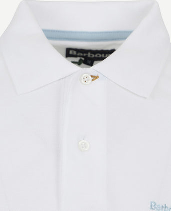 Barbour poloshirt wit