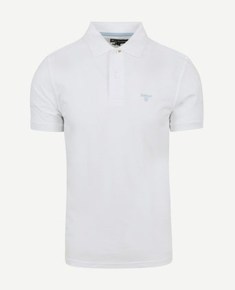 Barbour poloshirt wit