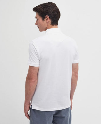 Barbour poloshirt wit