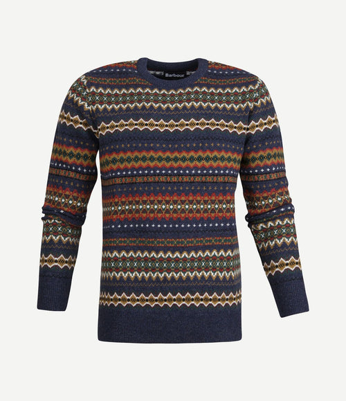 Pullover fairisle wol dessin