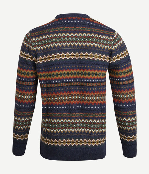 Barbour pullover fairisle wol dessin