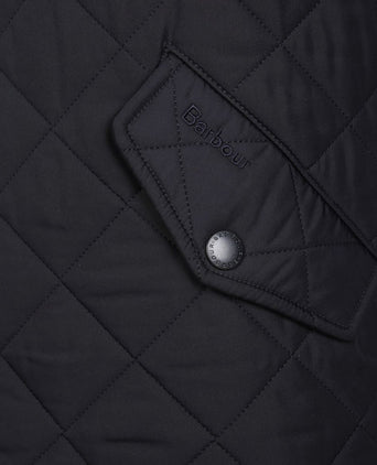 Quilted jas powell donkerblauw