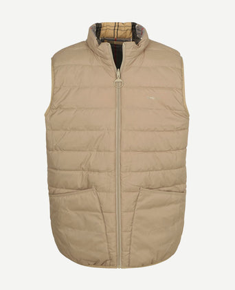 Reversible puffer beige