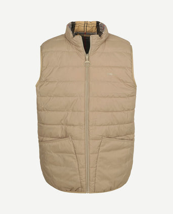 Reversible puffer beige