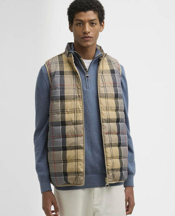 Reversible puffer beige