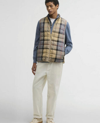 Reversible puffer beige