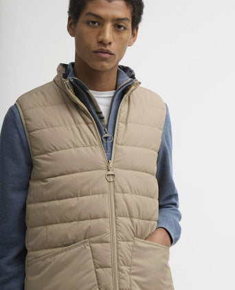 Reversible puffer beige