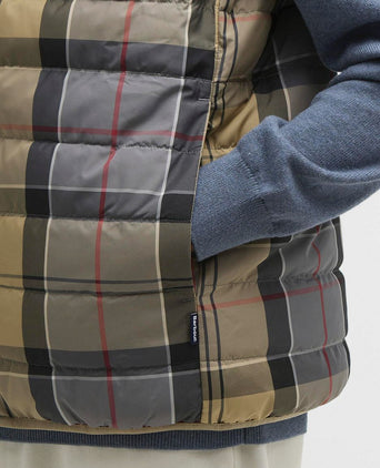 Reversible puffer beige