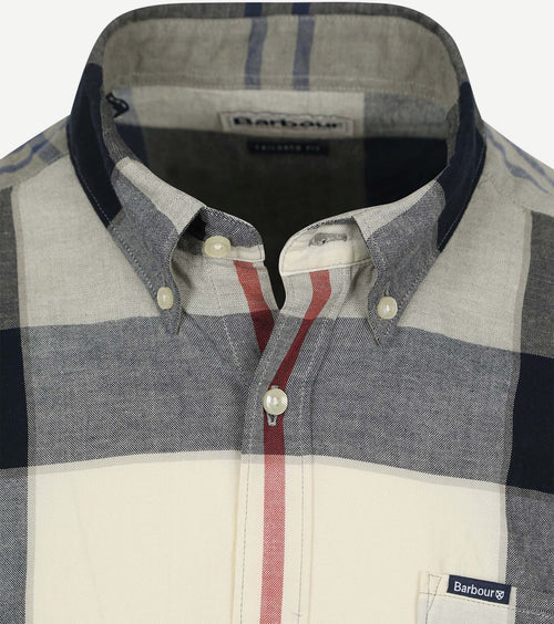 Barbour shirt doughill bleache pine tartan