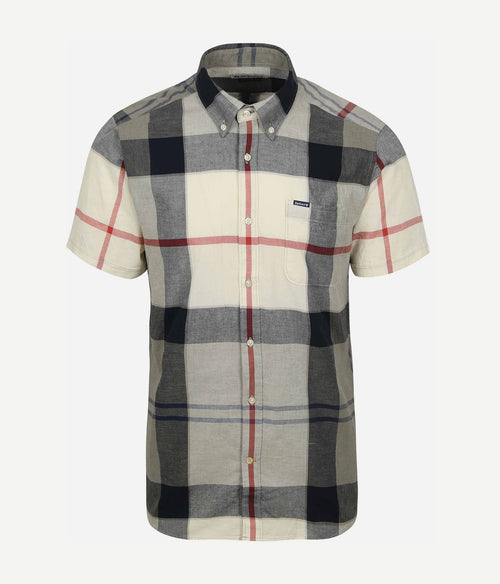 Barbour shirt doughill bleache pine tartan