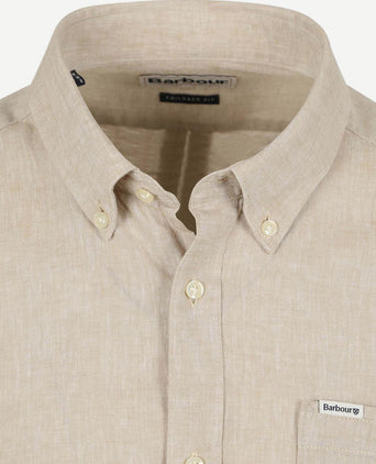 Shirt nelson tailored stone beige