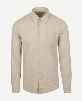 Shirt nelson tailored stone beige