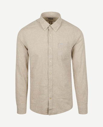 Shirt nelson tailored stone beige