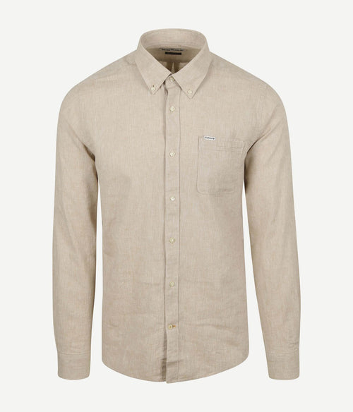 Shirt nelson tailored stone beige