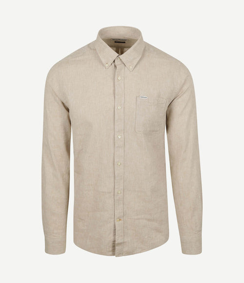 Shirt nelson tailored stone beige