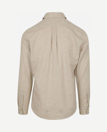 Shirt nelson tailored stone beige