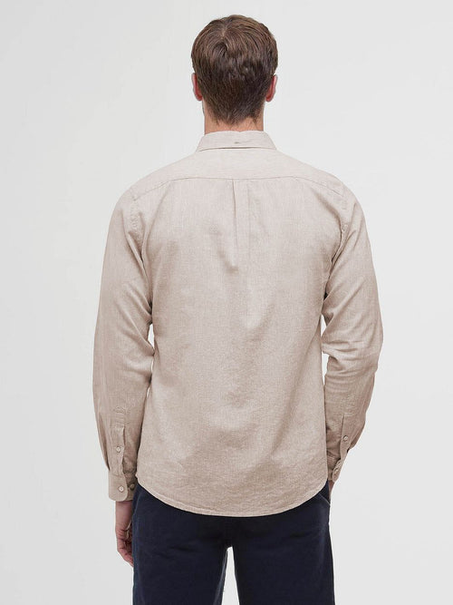 Shirt nelson tailored stone beige
