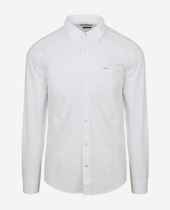 Barbour shirt nelson tailored white