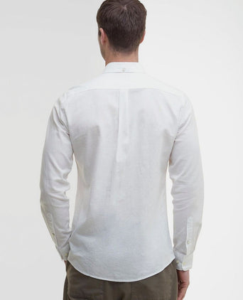 Barbour shirt nelson tailored white