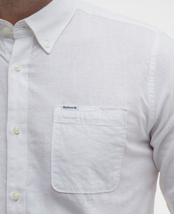 Barbour shirt nelson tailored white
