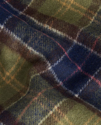 Barbour sjaal tartan lamswol klassiek