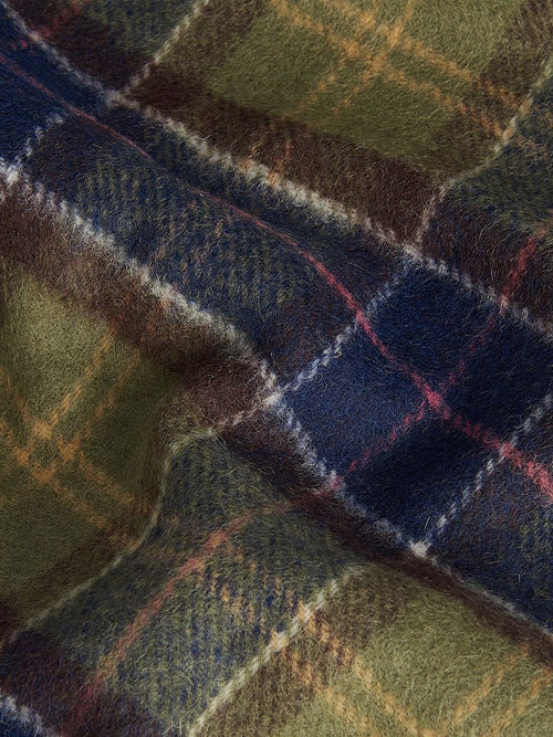 Barbour sjaal tartan lamswol klassiek