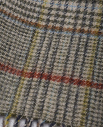 Sjaal macklow reversible lambswool tweed multi