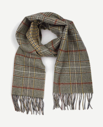 Sjaal macklow reversible lambswool tweed multi