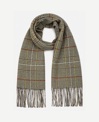 Sjaal macklow reversible lambswool tweed multi