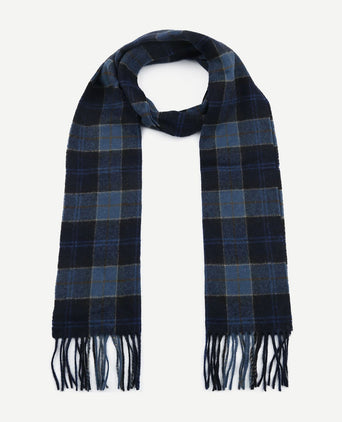 Barbour sjaal tartan lams wol midnight