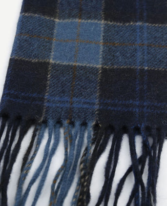 Barbour sjaal tartan lams wol midnight