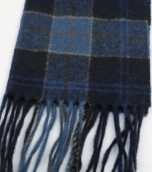 Barbour sjaal tartan lams wol midnight