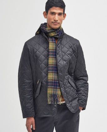 Barbour sjaal tartan lamswol klassiek